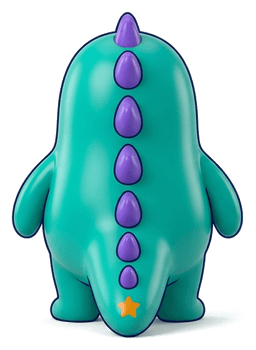 Cosmo, back view