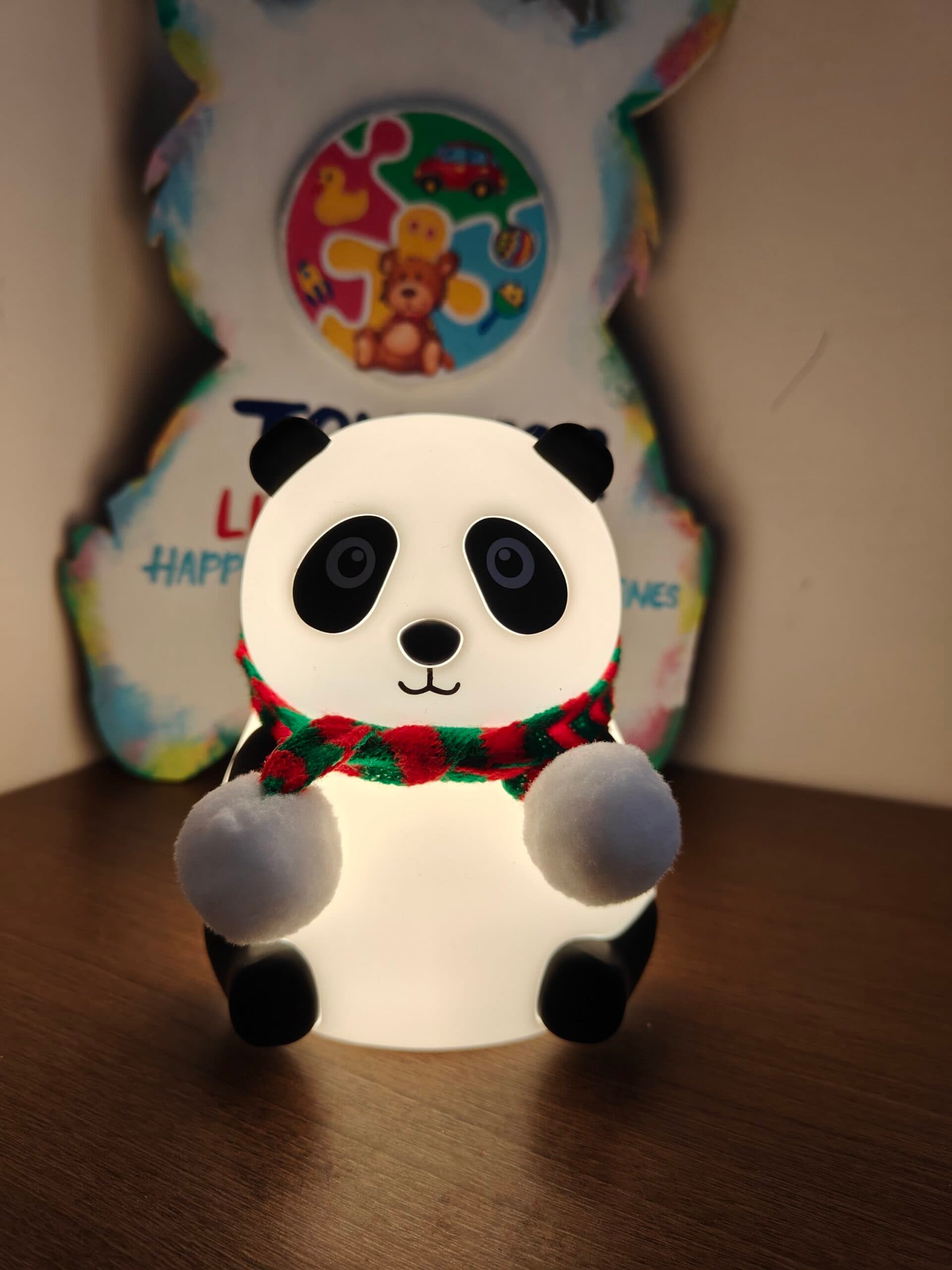 Silicon Panda Lamp – Color Changing