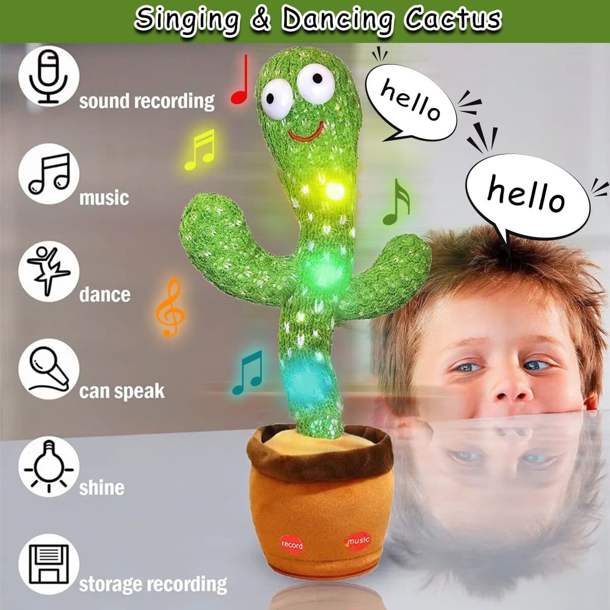 Dancing cactus