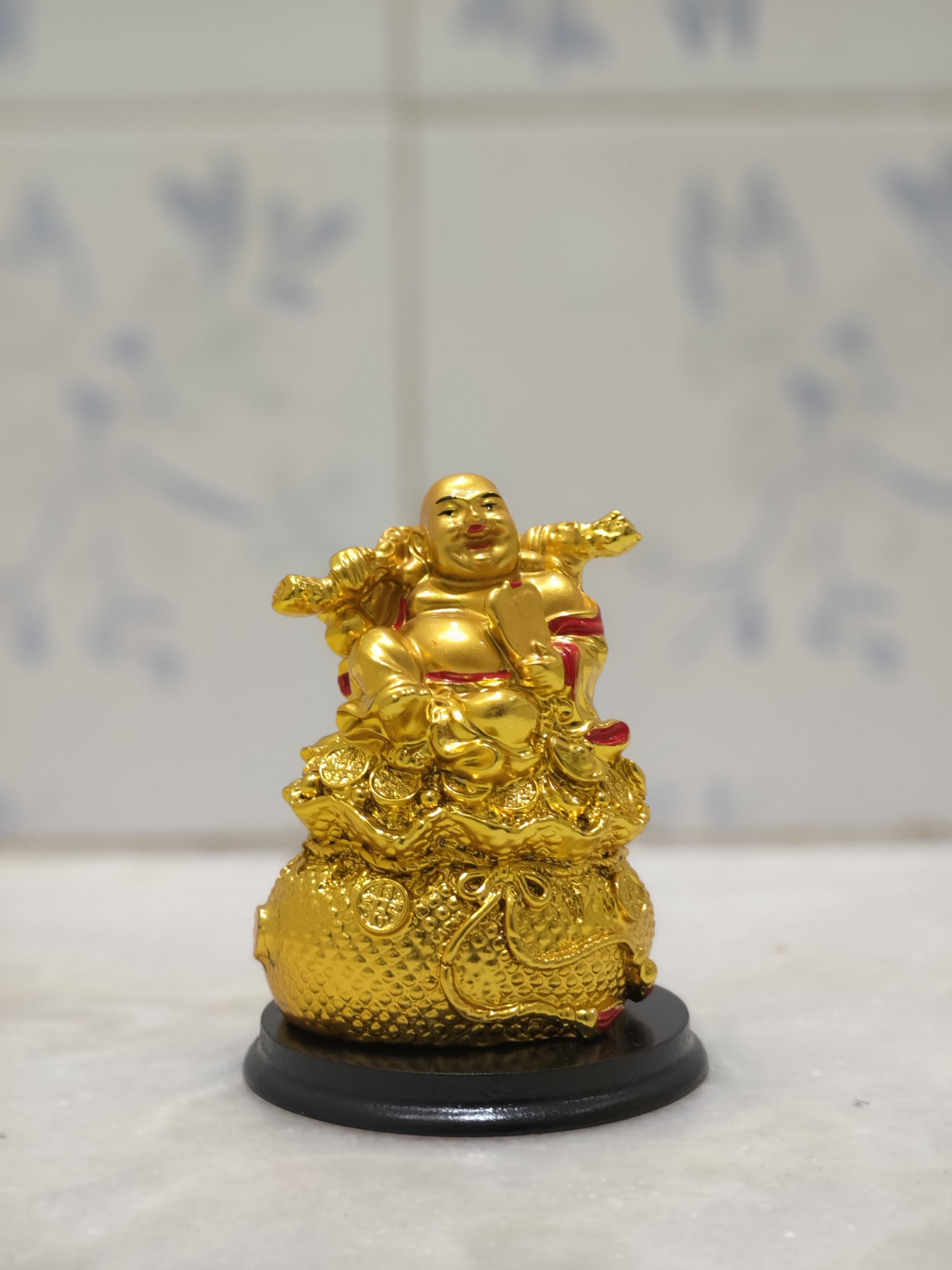 ✨ **Laughing Buddha Wealth & Prosperity Showpiece** 💰🍀