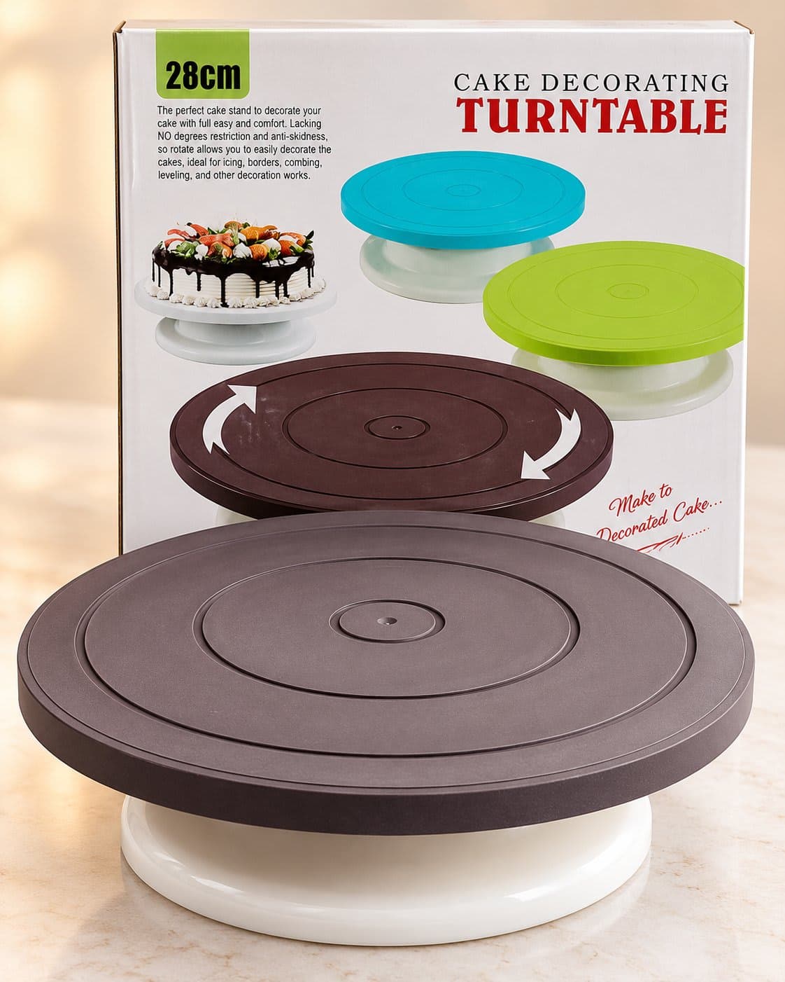 Cake Decorating Turntable 28cm